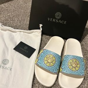 Brand new Versace slides